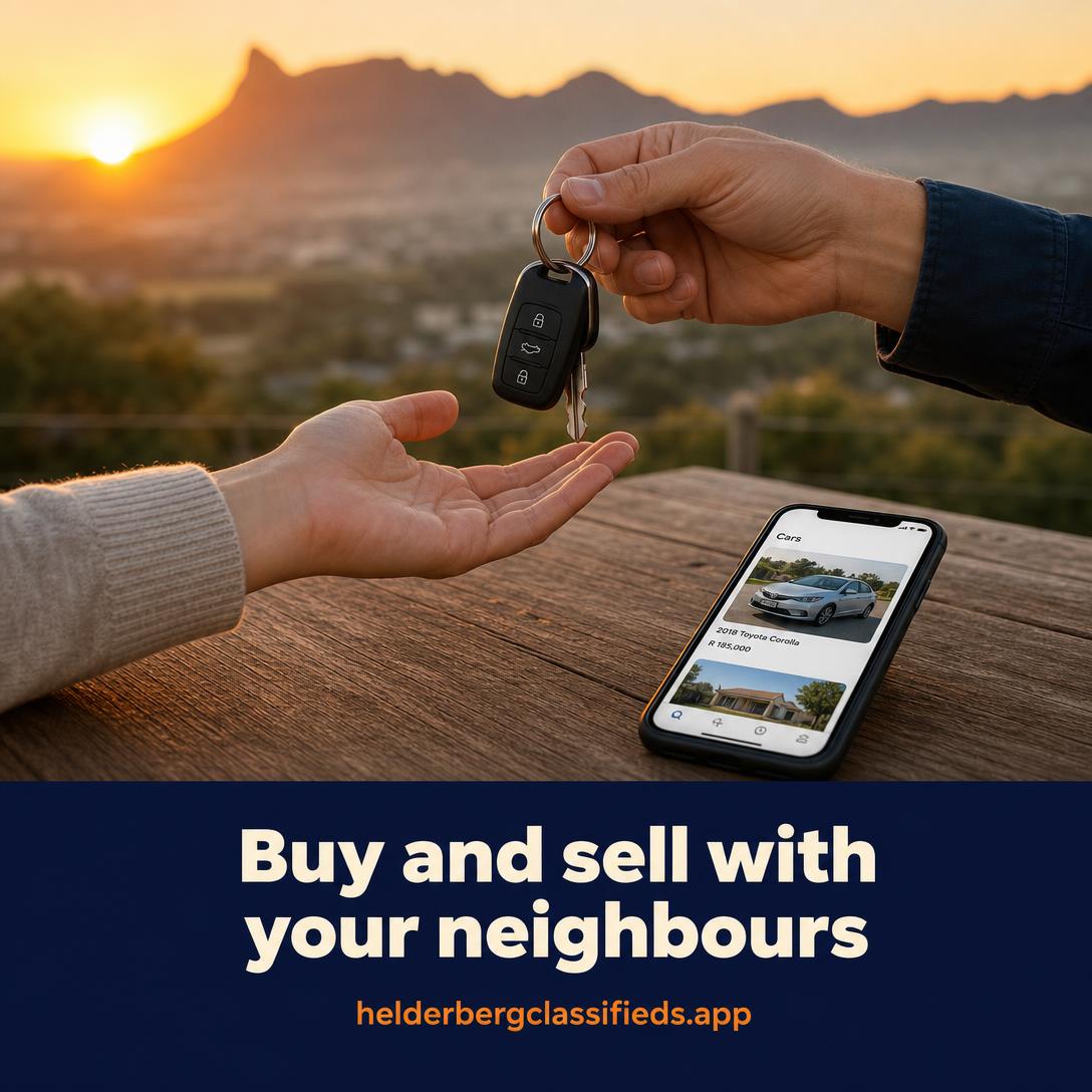 Buy and sell with your neighbours — square Facebook feed ad